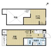 Oak（オーク）の間取り画像
