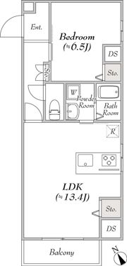 アストラルH:T:Kの間取り画像