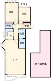 グランパティオ山之手の間取り画像