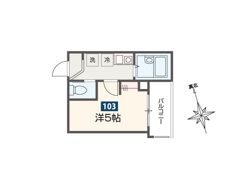 MELDIA南浦和Ⅳの間取り画像