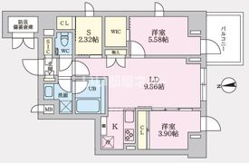 タスキプライムテラス後楽園の間取り画像