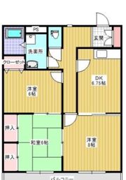 マンションヤマフクの間取り画像