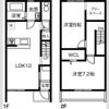 MAISONETTE LAND 渕高駅 Aの間取り画像