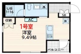 Skuld墨田緑の間取り画像