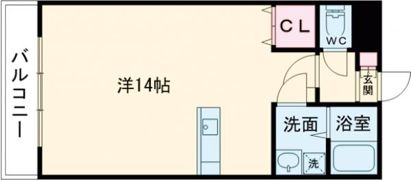 S-FORT平成けやき通りの間取り画像