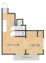 パレスビルの間取り画像