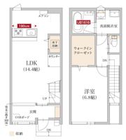 メゾネット フォーテラスの間取り画像