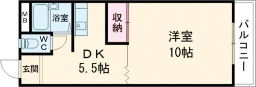 メゾンハイツ啓の間取り画像