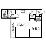 Mirei烏丸五条の間取り画像