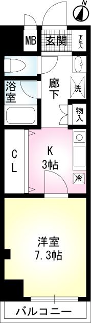 本町アンディの間取り画像