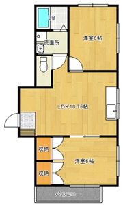 グリーンコートM Ⅲの間取り画像