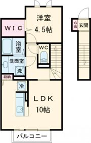 jyuto志津WESTの間取り画像