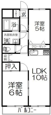西沢マンションの間取り画像
