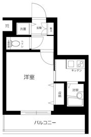 パークウェル浅草の間取り画像