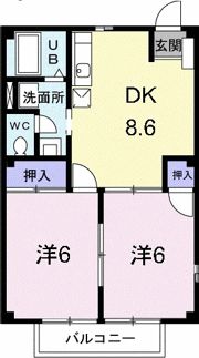 メゾン・フルールの間取り画像