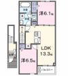 プリムラ Ⅰの間取り画像