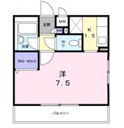 クロスローズ岸根公園の間取り画像