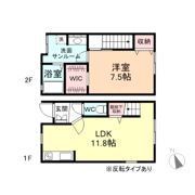 studio AZUL Bの間取り画像