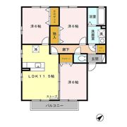 ラ・シャンブレ Bの間取り画像