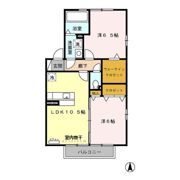 ラビウスコート A/Bの間取り画像