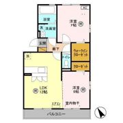 エスポワールカルチェの間取り画像
