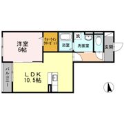 マ メゾン クラミの間取り画像