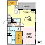 D-ROOM 剣の間取り画像