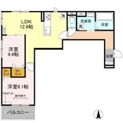 ヌーベル・ヴィ―侍従池の間取り画像