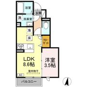 メゾン群来の間取り画像