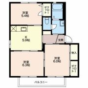 アプリコット Cの間取り画像