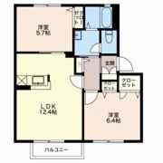 コンフォート Dの間取り画像