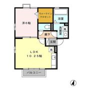 セジュールHANAの間取り画像