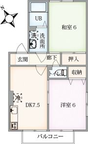 プログレスCの間取り画像