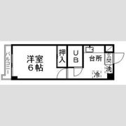 リバティーハイツ二日町の間取り画像