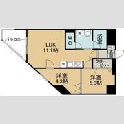 アスコットあすと長町の間取り画像