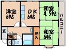 ロイヤルヒルズオガタの間取り画像