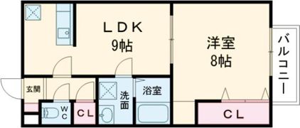 メゾンDENの間取り画像