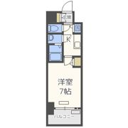 プレサンス大阪福島シエルの間取り画像