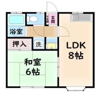 満田ハイツの間取り画像