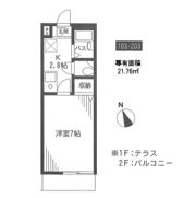 アンソレイユ武蔵野の間取り画像