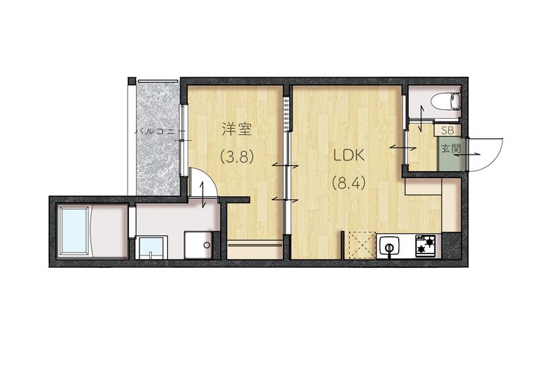 間取図