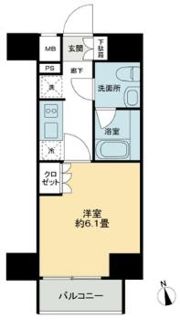 KDA GOTENYAMAの間取り画像