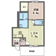 ジュピター陽東 弐番館の間取り画像