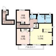 KAME house Dの間取り画像