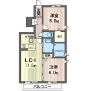 elvita Bの間取り画像