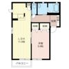 PUAS城南Bの間取り画像