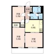ロジュマンA棟の間取り画像