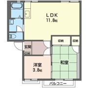 エクセルひかりの間取り画像