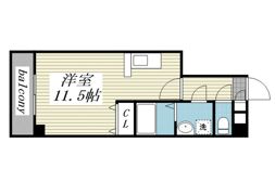 M CHATELET IZUMI CHUOの間取り画像