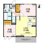ユートリー Ⅲの間取り画像
